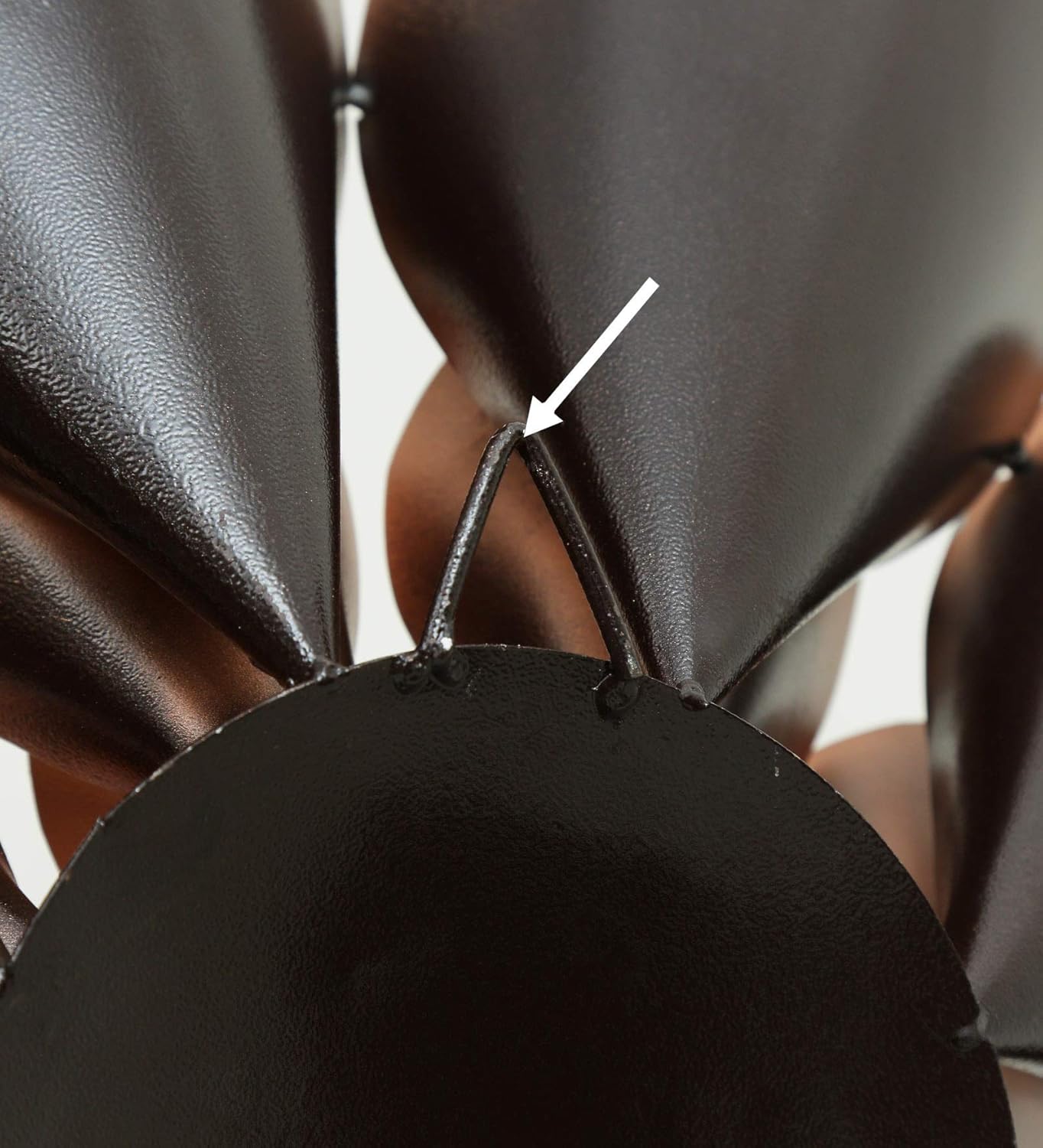 Multicolour Wrought Iron Gala Flower Wall Art - ArtyCraftz.com