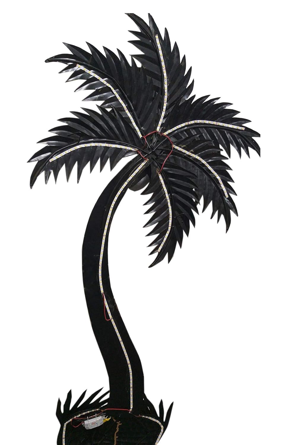  Iron Palm Tree LED Wall Art- ArtyCraftz.com