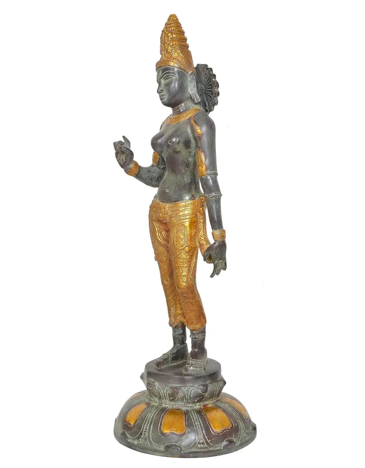 Chola Style Parvati Statue-ArtyCraftz.com
