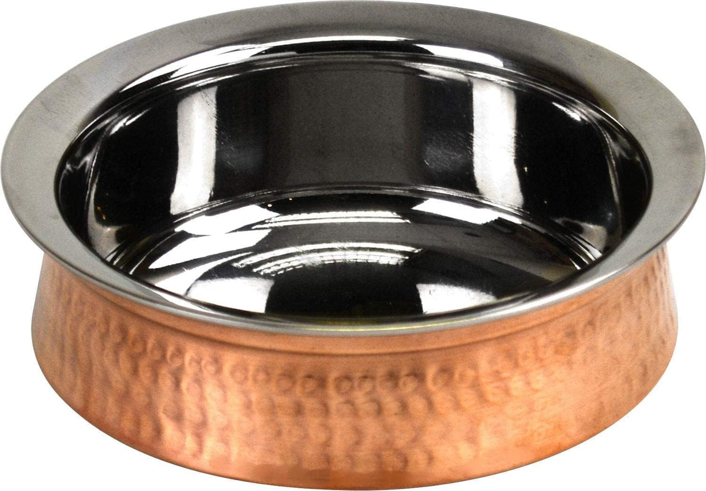 Copper Hyderabadi Handi Bowl Set of 3