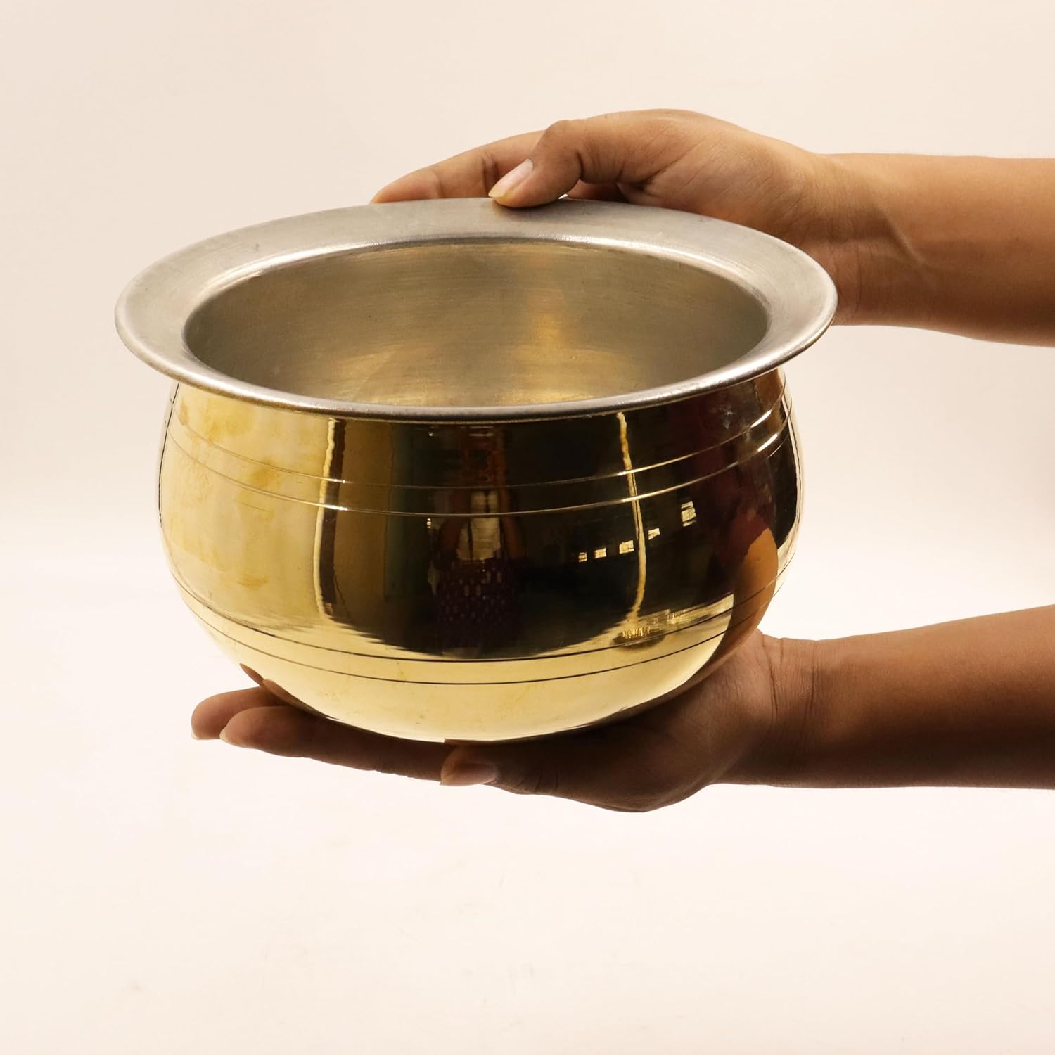 Traditional Brass Cooking Pot-ArtyCraftz.com