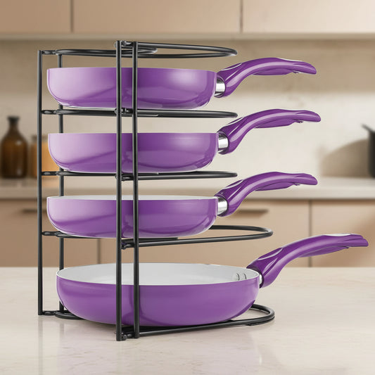 Luxury Iron Multi-Layer Pan & Dish Rack-ArtyCraftz.com