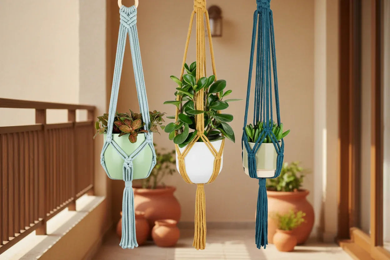 Macrame 36 Inch Plant Hanger-ArtyCraftz.com