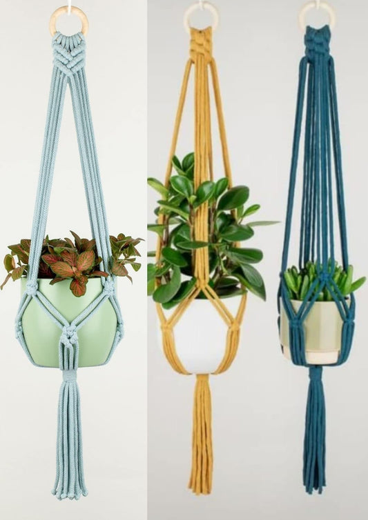 Macrame 36 Inch Plant Hanger-ArtyCraftz.com