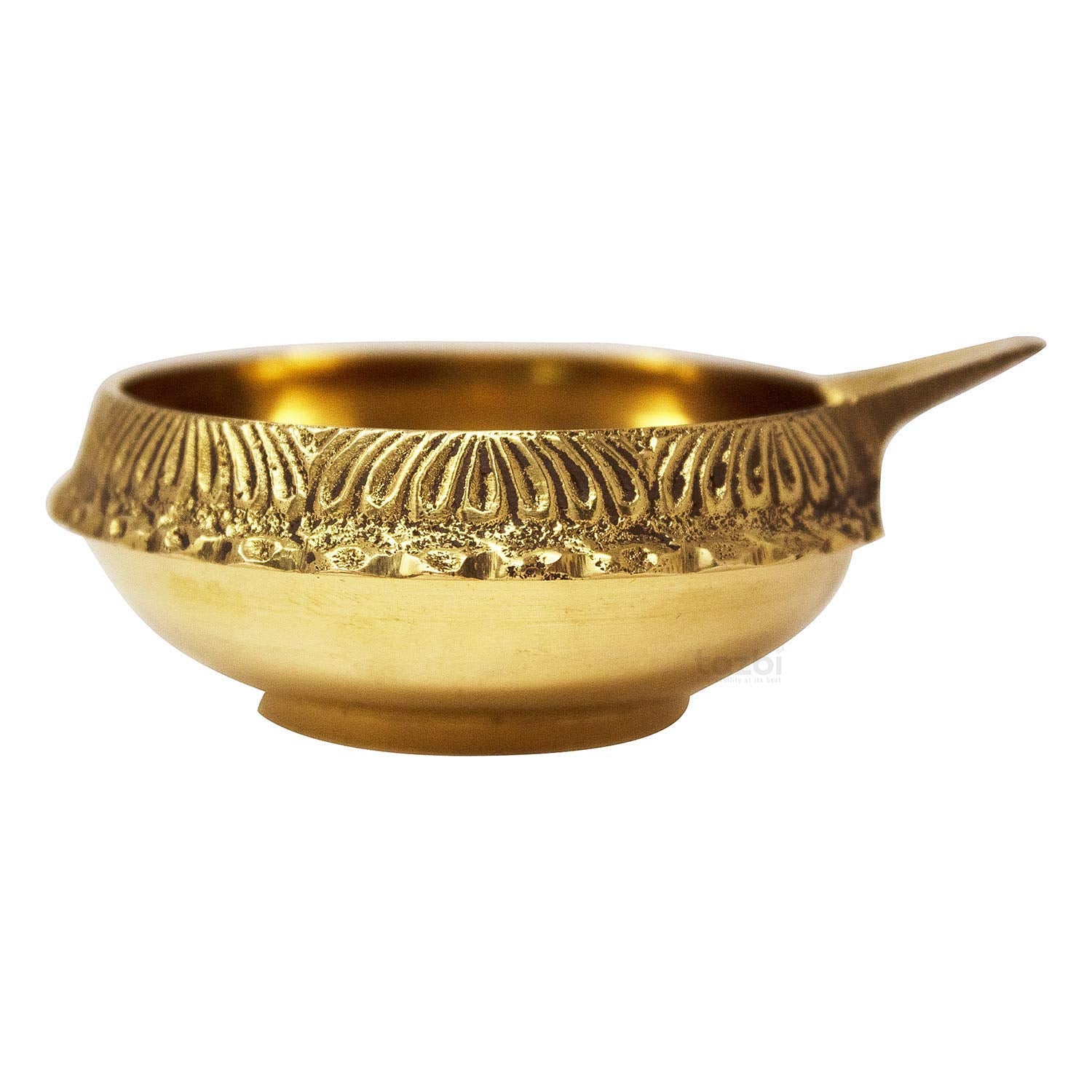 Brass Kuber Diya Set of 2-ArtyCraftz.com