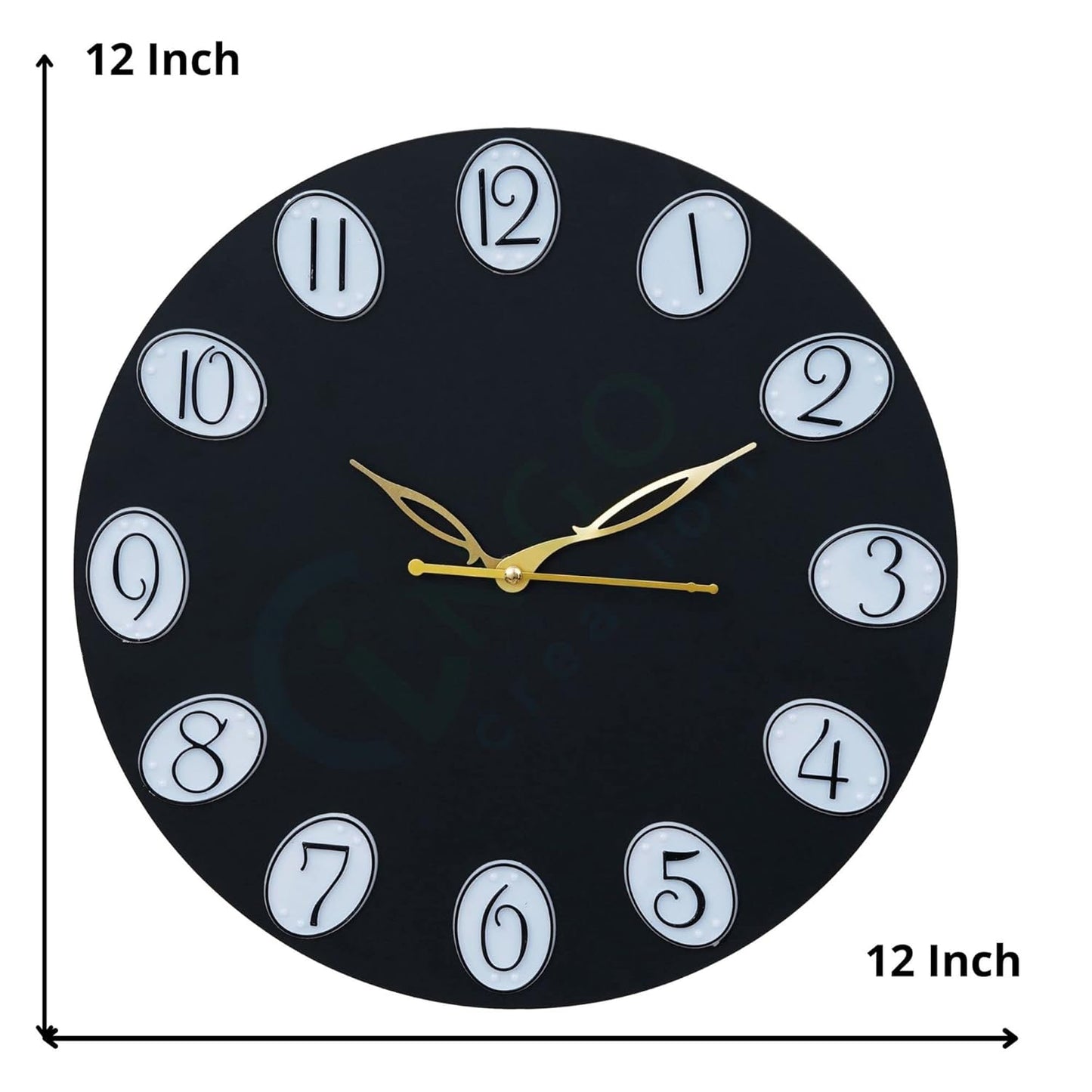 Stylish Silent Non-Ticking Wall Clock