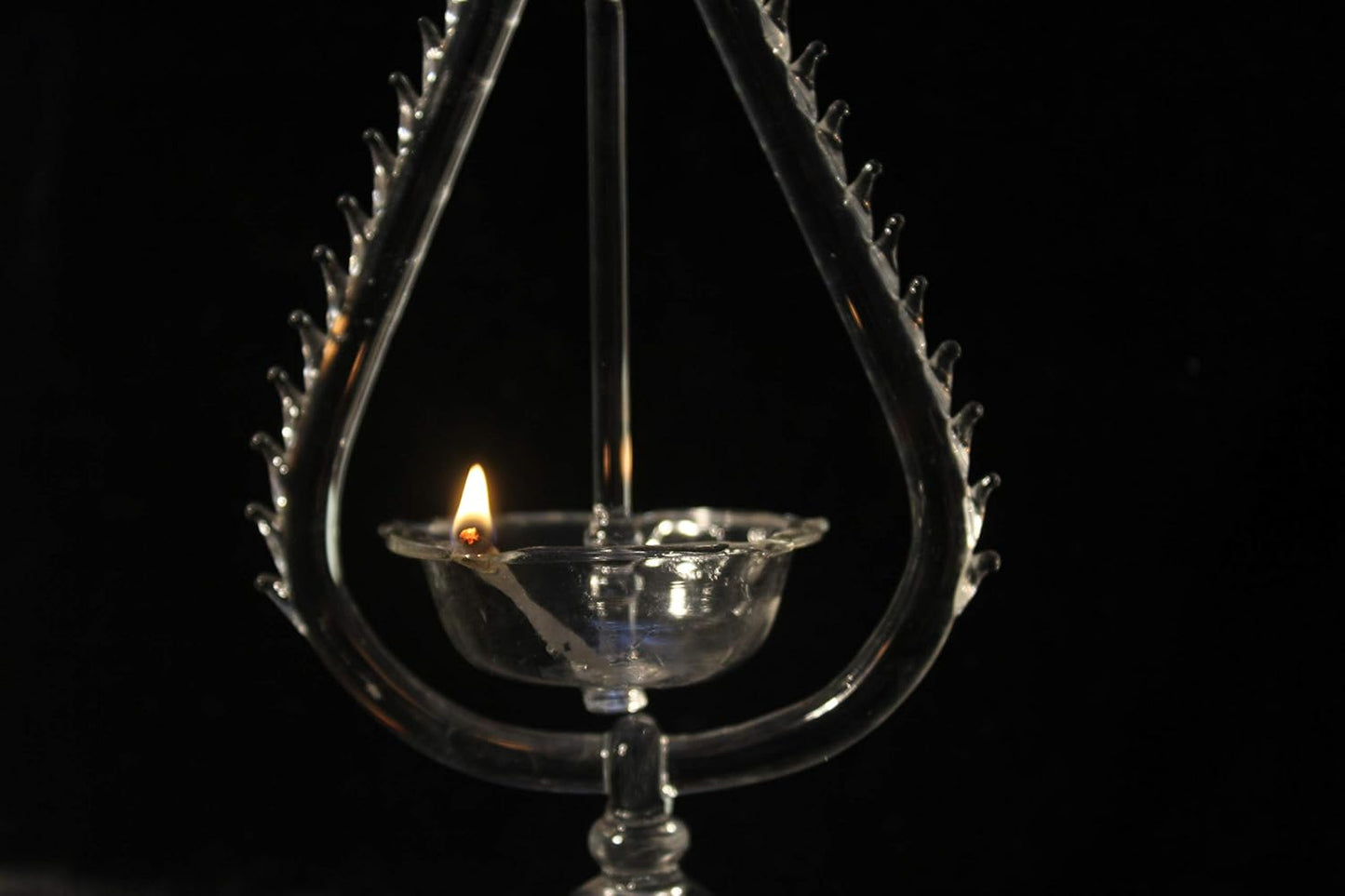 Borosilicate Glass Mayur Diya