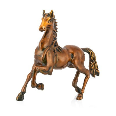 Brass Running Horse Idol