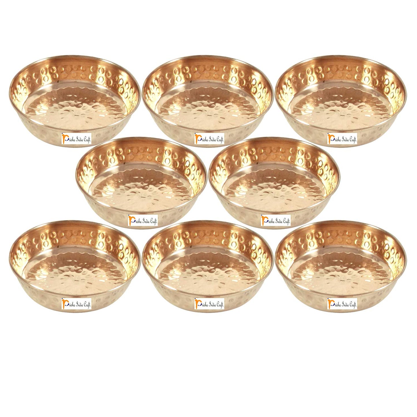 Pure Copper Serving Pudding Bowl