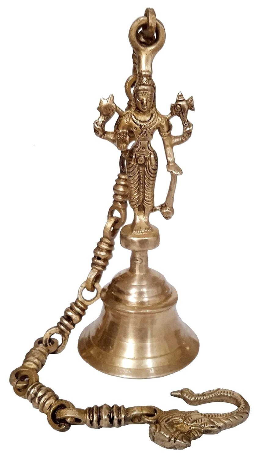 Brass Vishnu Hanging Pooja Bell-ArtyCraftz.com