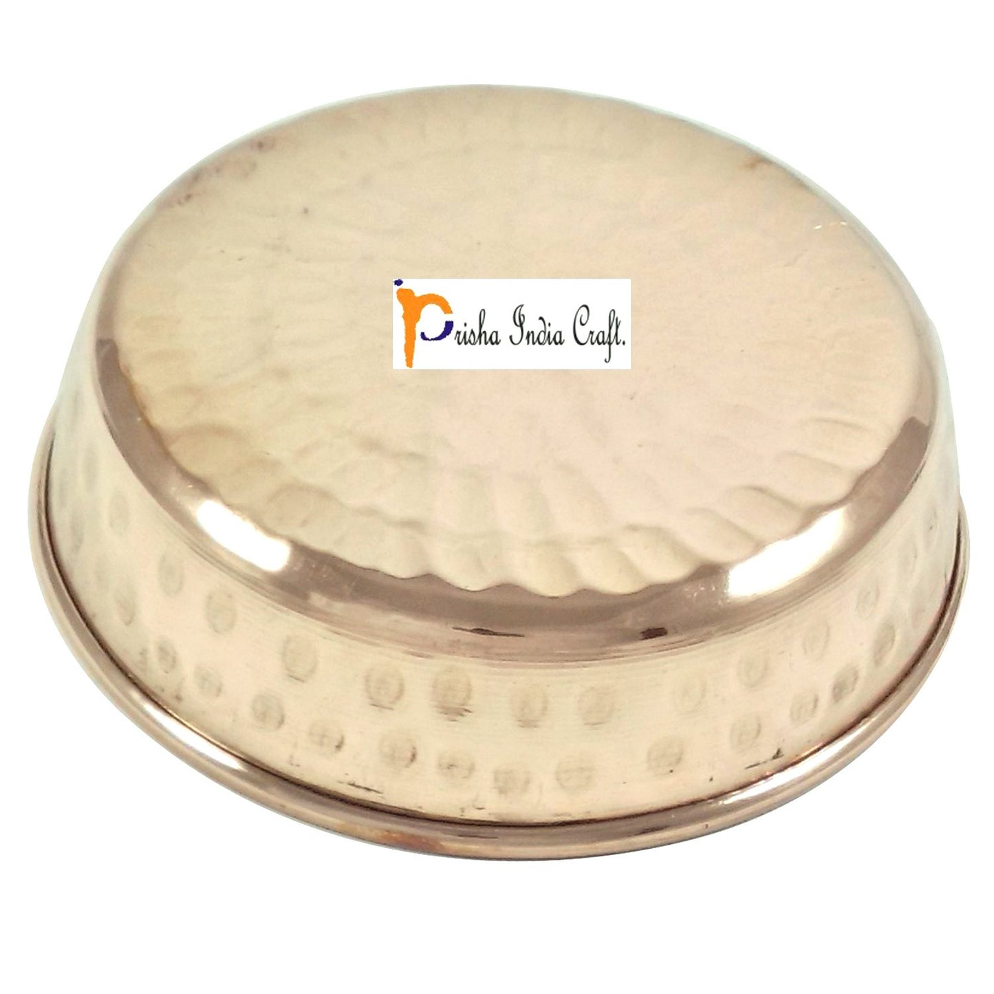 Pure Copper Serving Pudding Bowl-ArtyCraftz.com