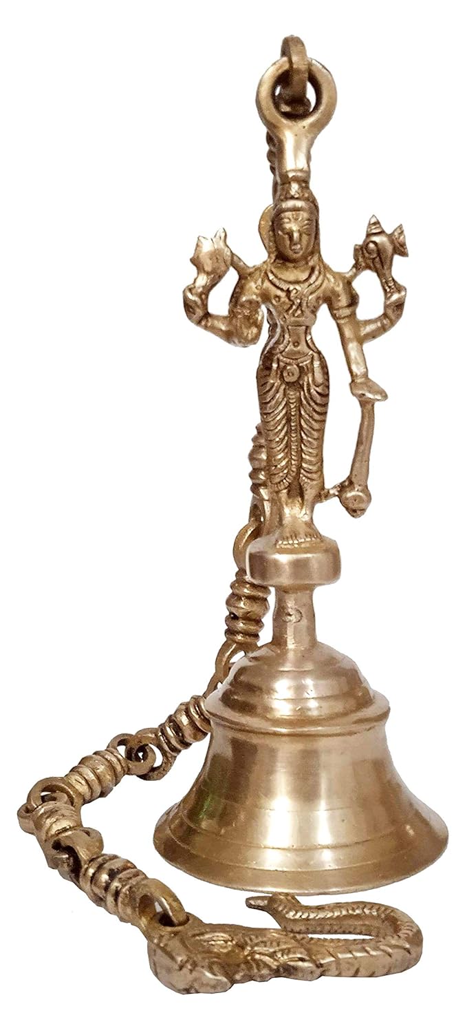 Brass Vishnu Hanging Pooja Bell-ArtyCraftz.com
