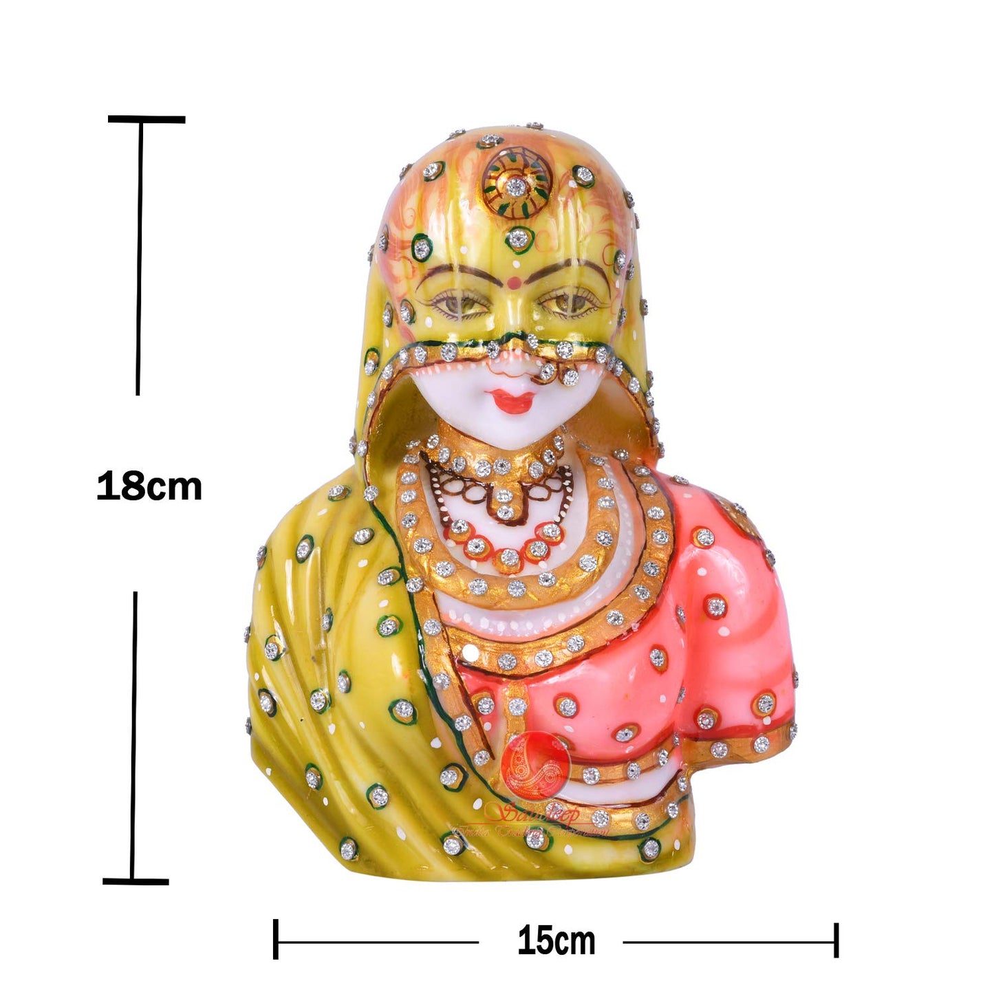 Handcrafted Rajhasthani Ghunghat Lady