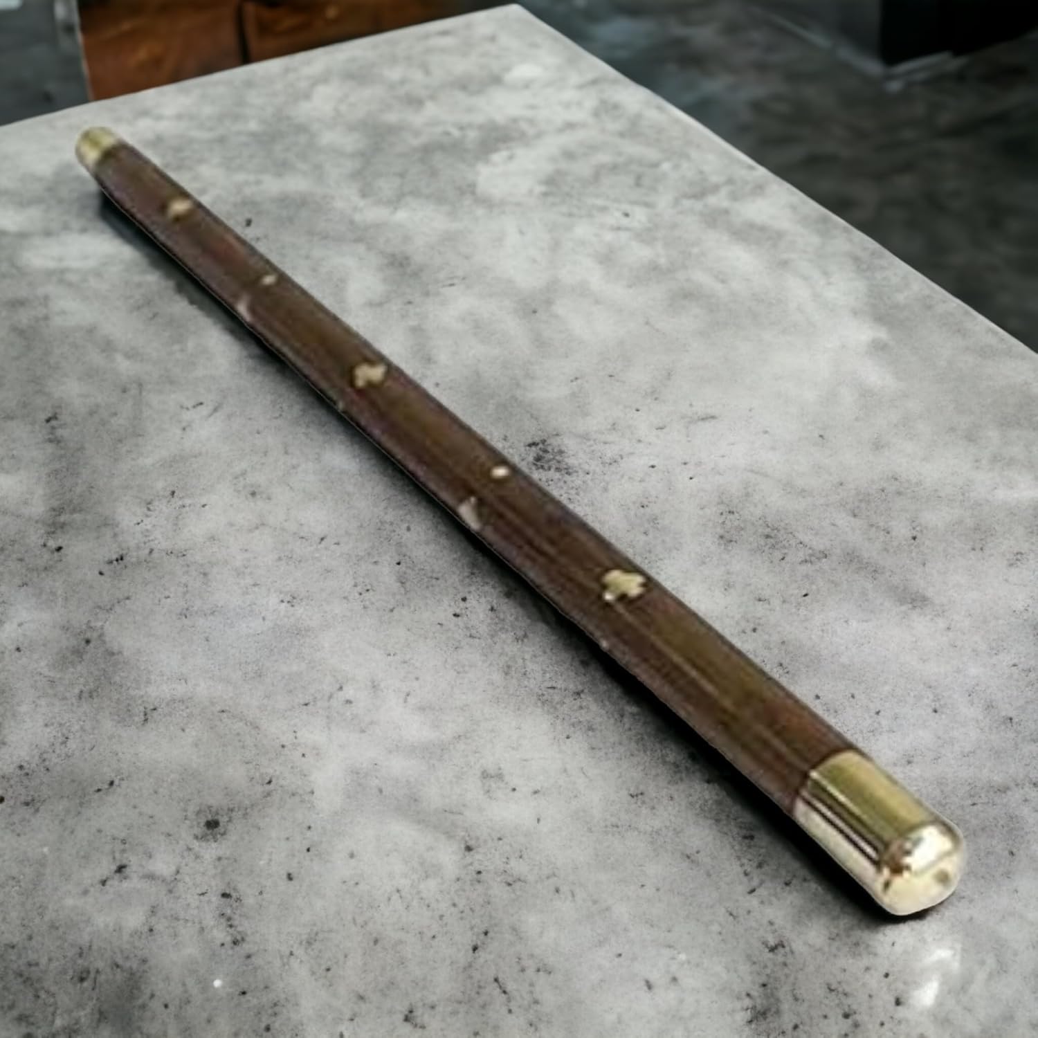 23 Inches Morning Wooden Walking Stick Sheesham Wood