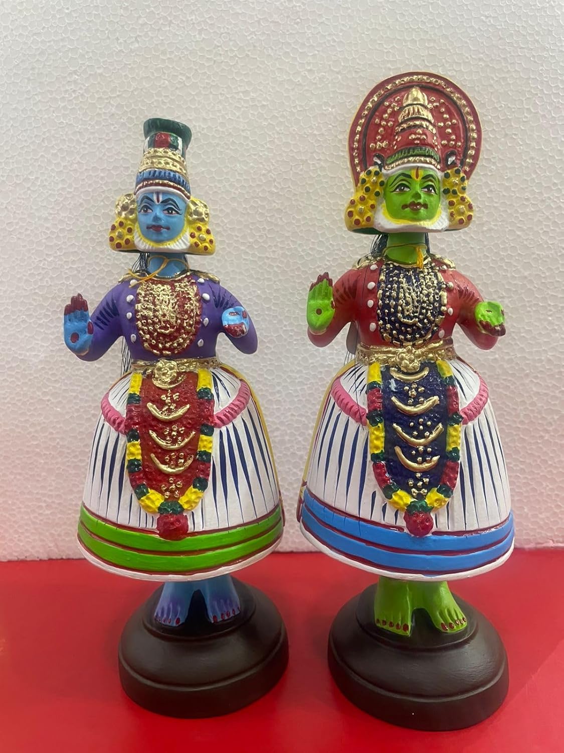Kathakali Dancing Doll Set-ArtyCraftz.com
