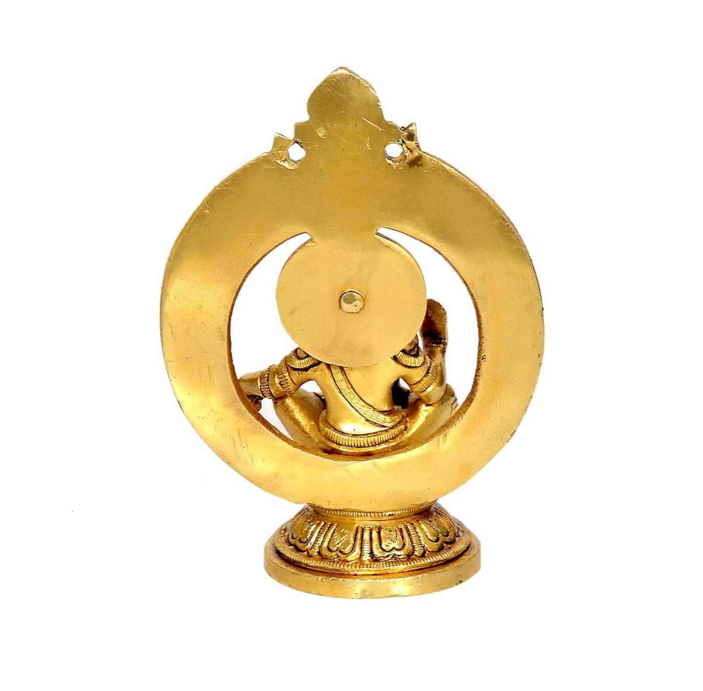 Brass Lord Ayyappa Idol with Prabhavali-ArtyCraftz.com