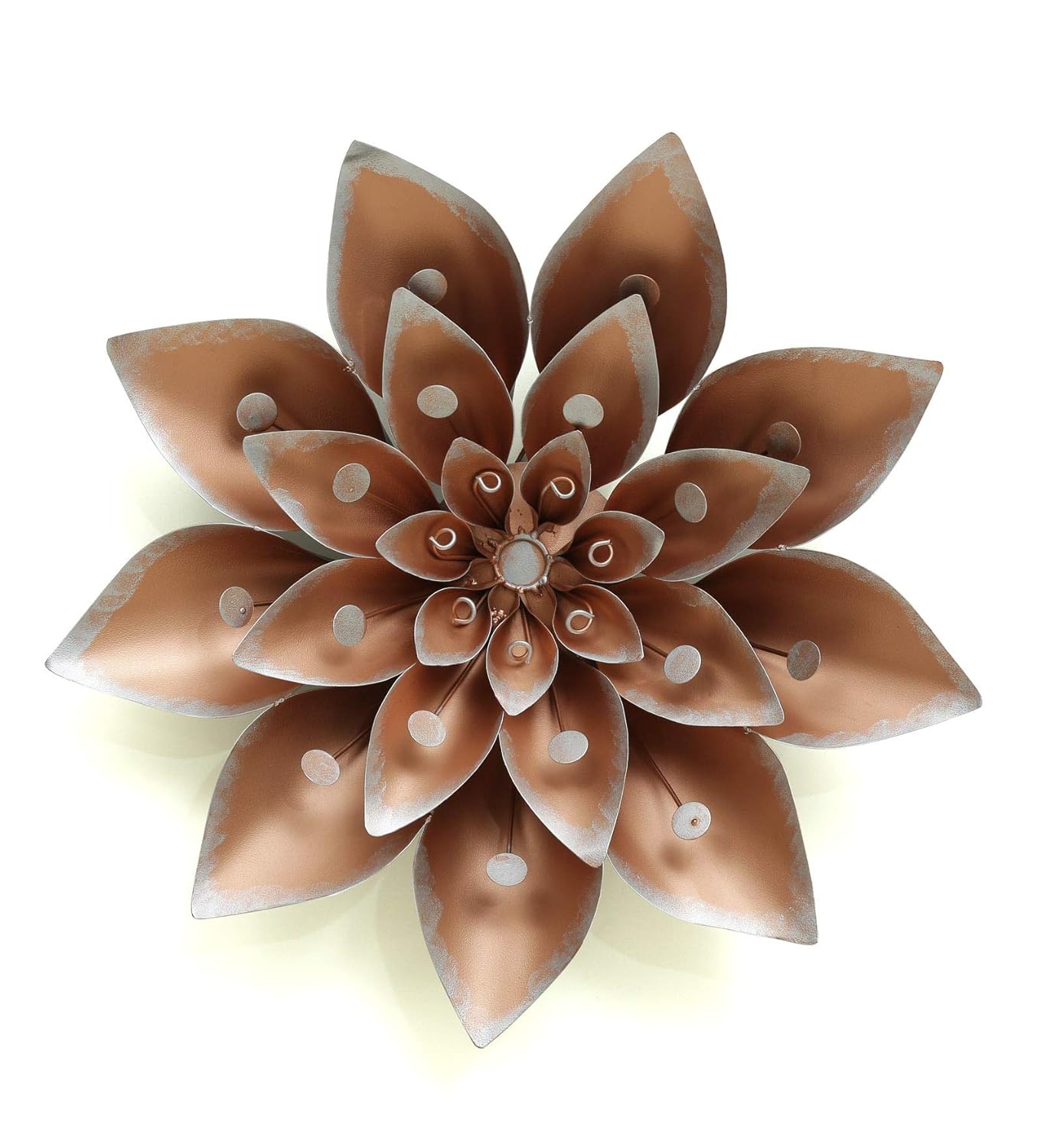 Multicolour Wrought Iron Gala Flower Wall Art - ArtyCraftz.com