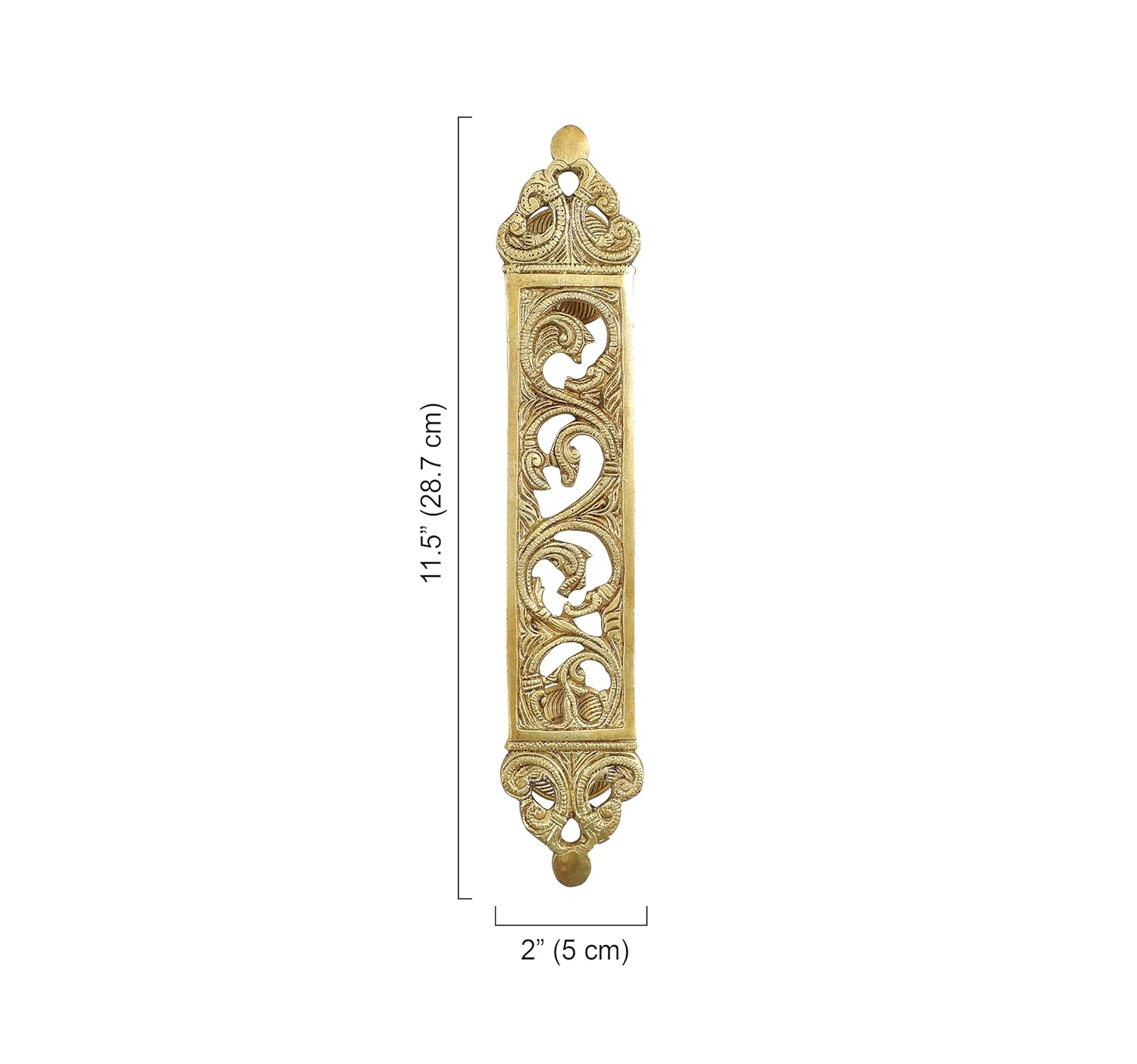 Antique Brass Decorative Door Pull Handle-ArtyCraftz.com