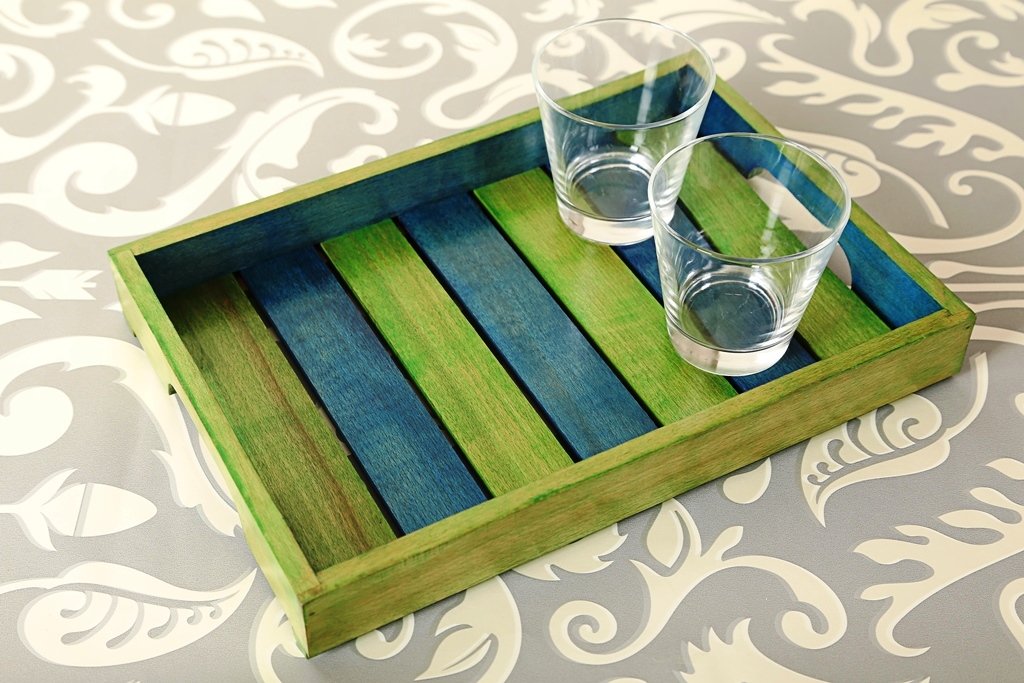 Steam Beach Wood Serving Tray