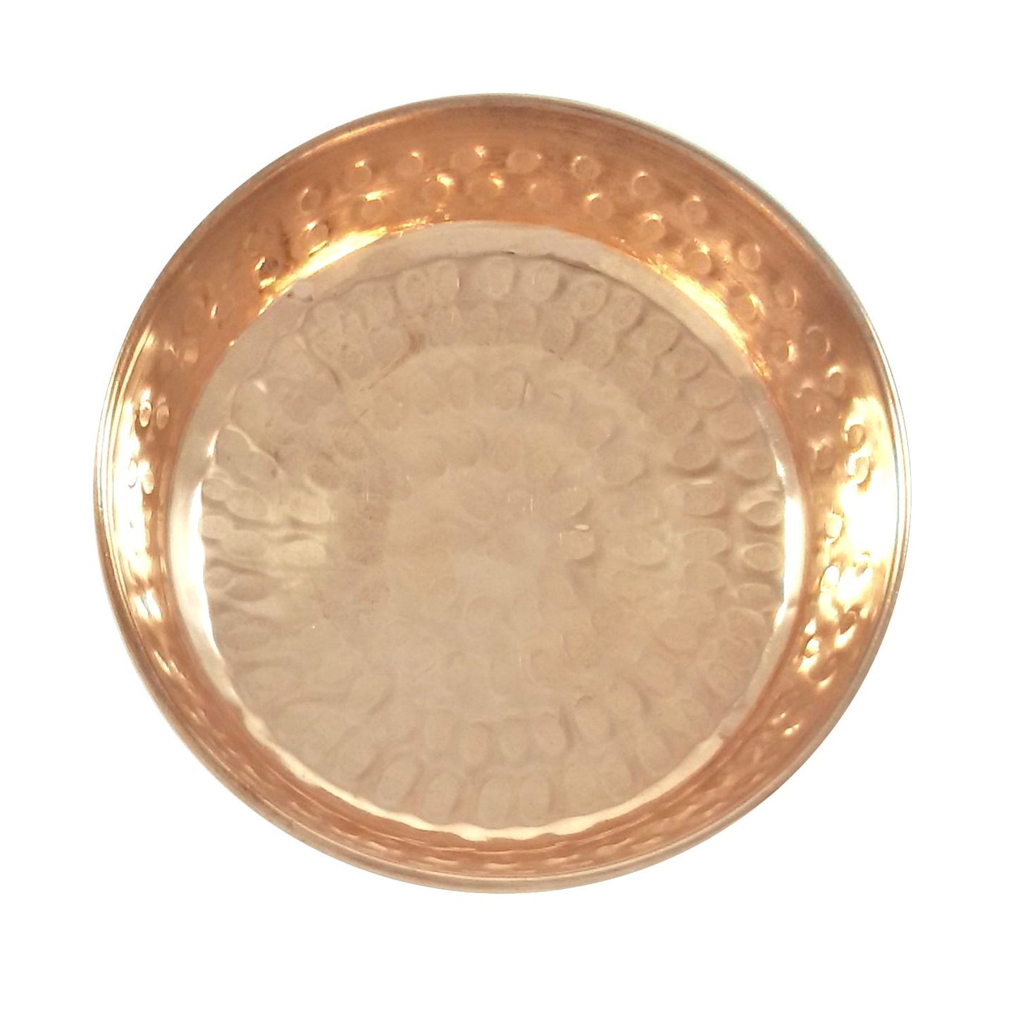 Pure Copper Serving Pudding Bowl-ArtyCraftz.com