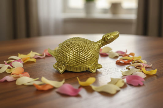 Brass Fengsui Tortoise Statue-ArtyCraftz.com