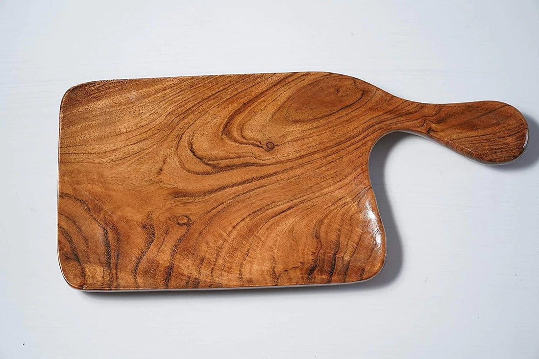 Acacia Wood Platter Serving Snacks