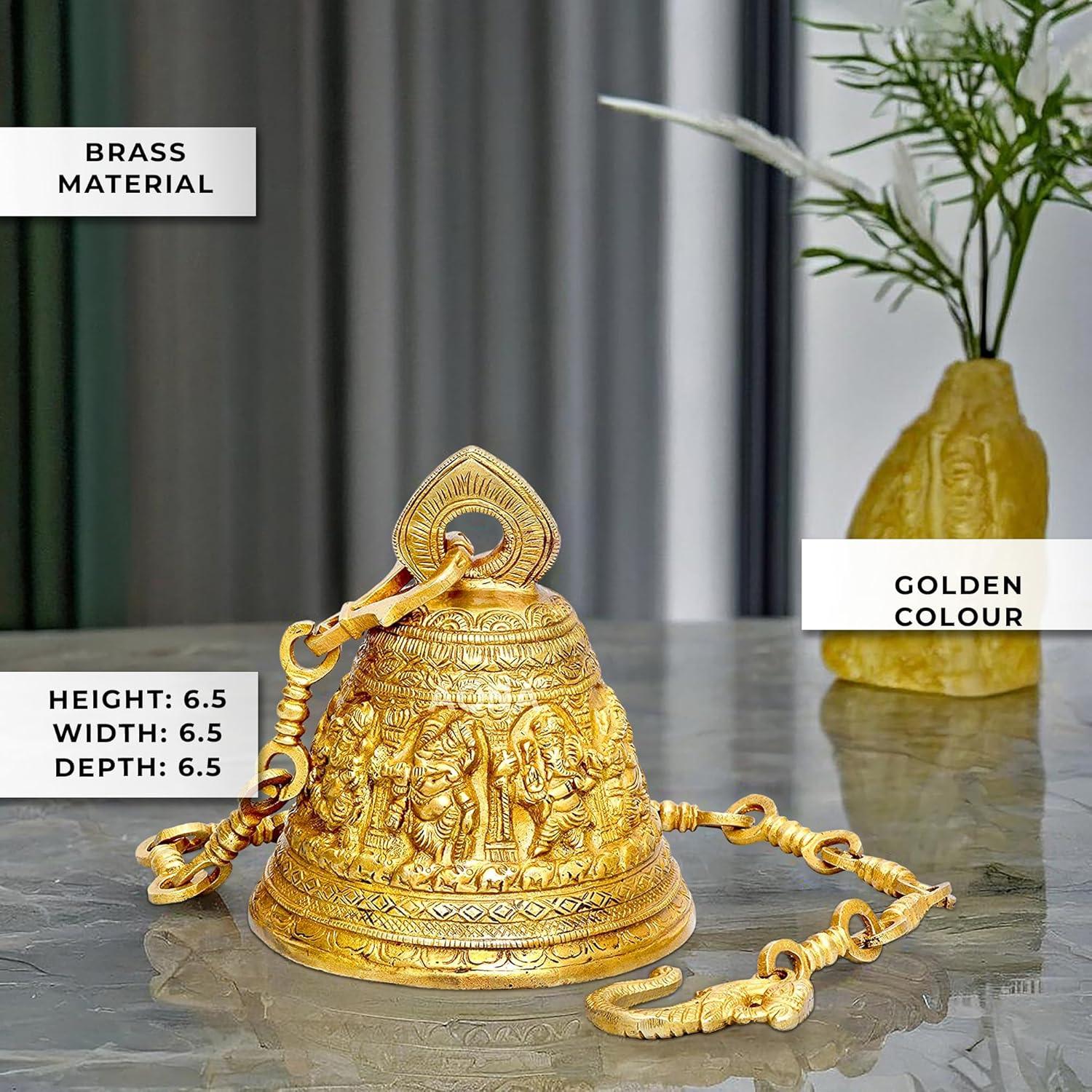 Ashta-Vinayaka Temple Hanging Bell-ArtyCraftz.com