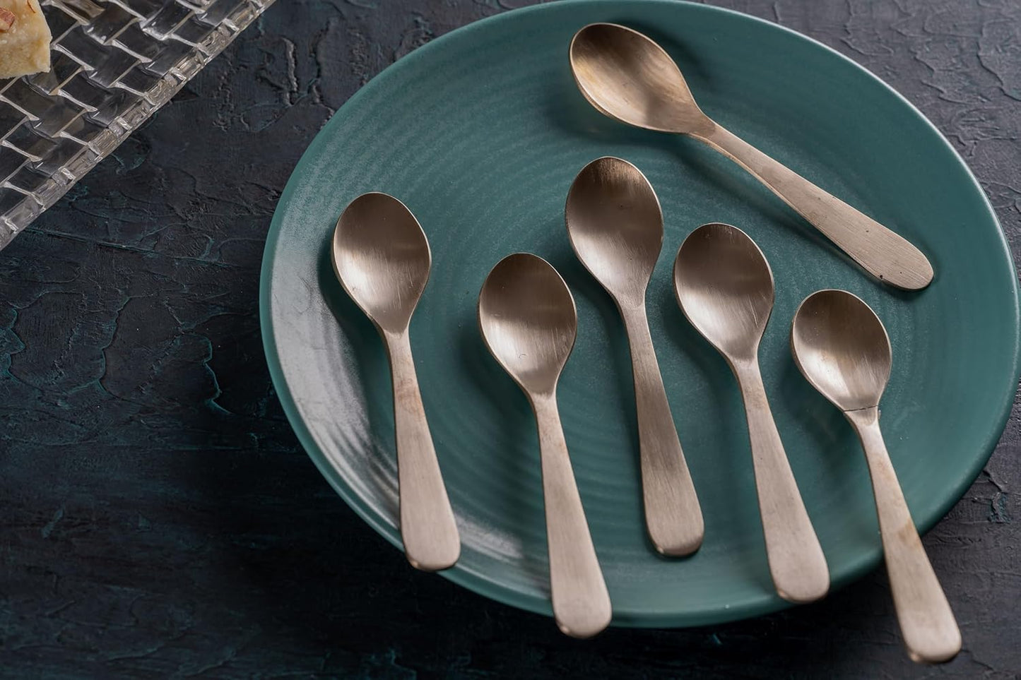 Kansa Dinner Spoon 6Pc (Pure Bronze Metal)