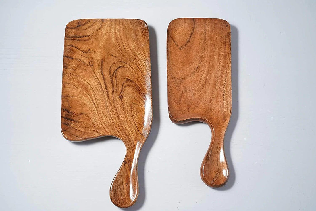 Acacia Wood Platter Serving Snacks