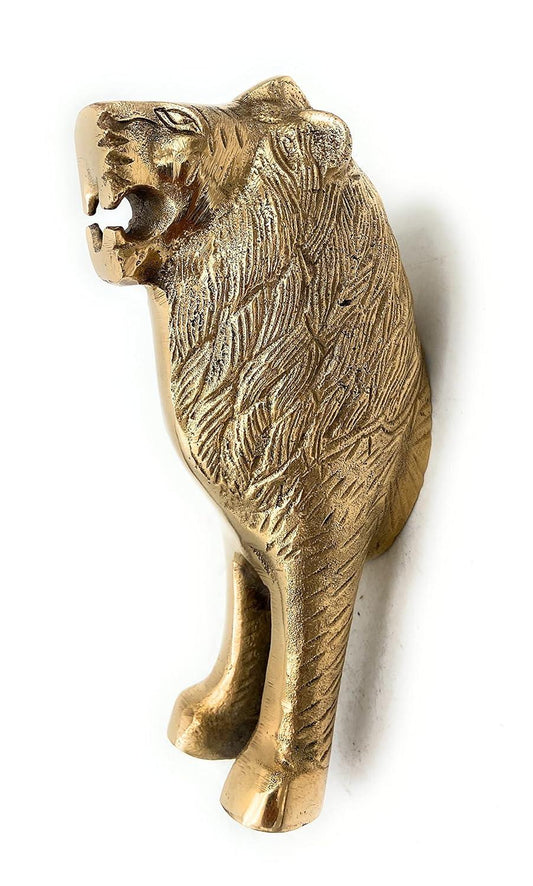 Bhunes Brass Lion Scultpture Wall Hanging