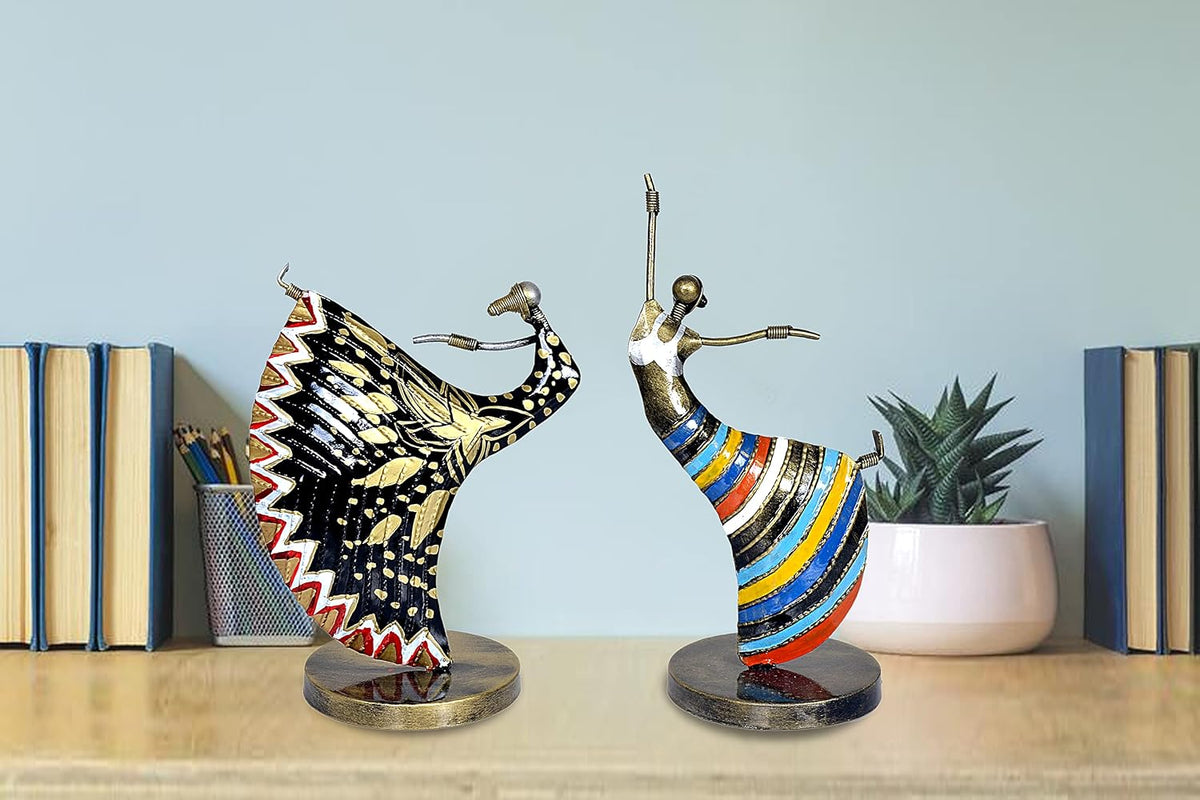 Handmade Marie Dancing Lady Decorative Showpiece