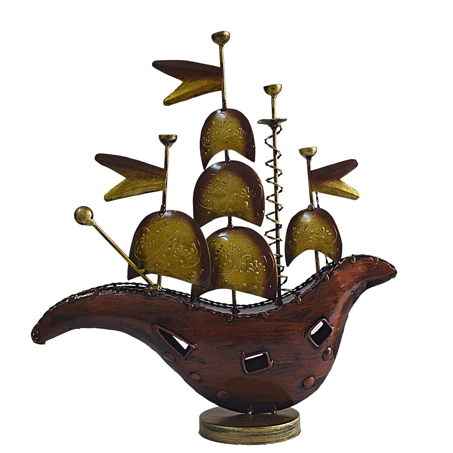 Metal Decorative Ship Showpiece