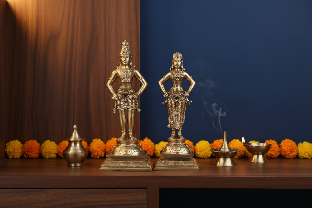 Bronze Vittala Rukmini Idol-ArtyCraftz.com