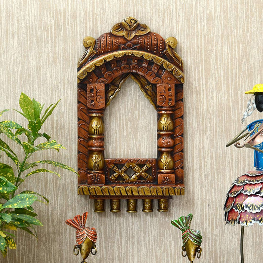 Wooden Traditional Japuri Style Decorative Jharokha