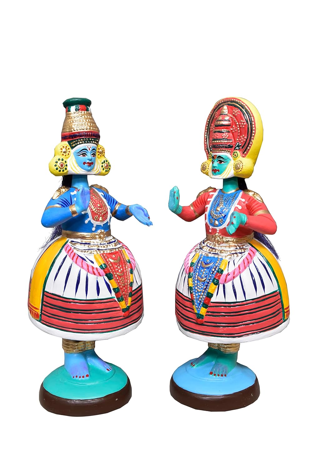 Kathakali Dancing Doll Set-ArtyCraftz.com