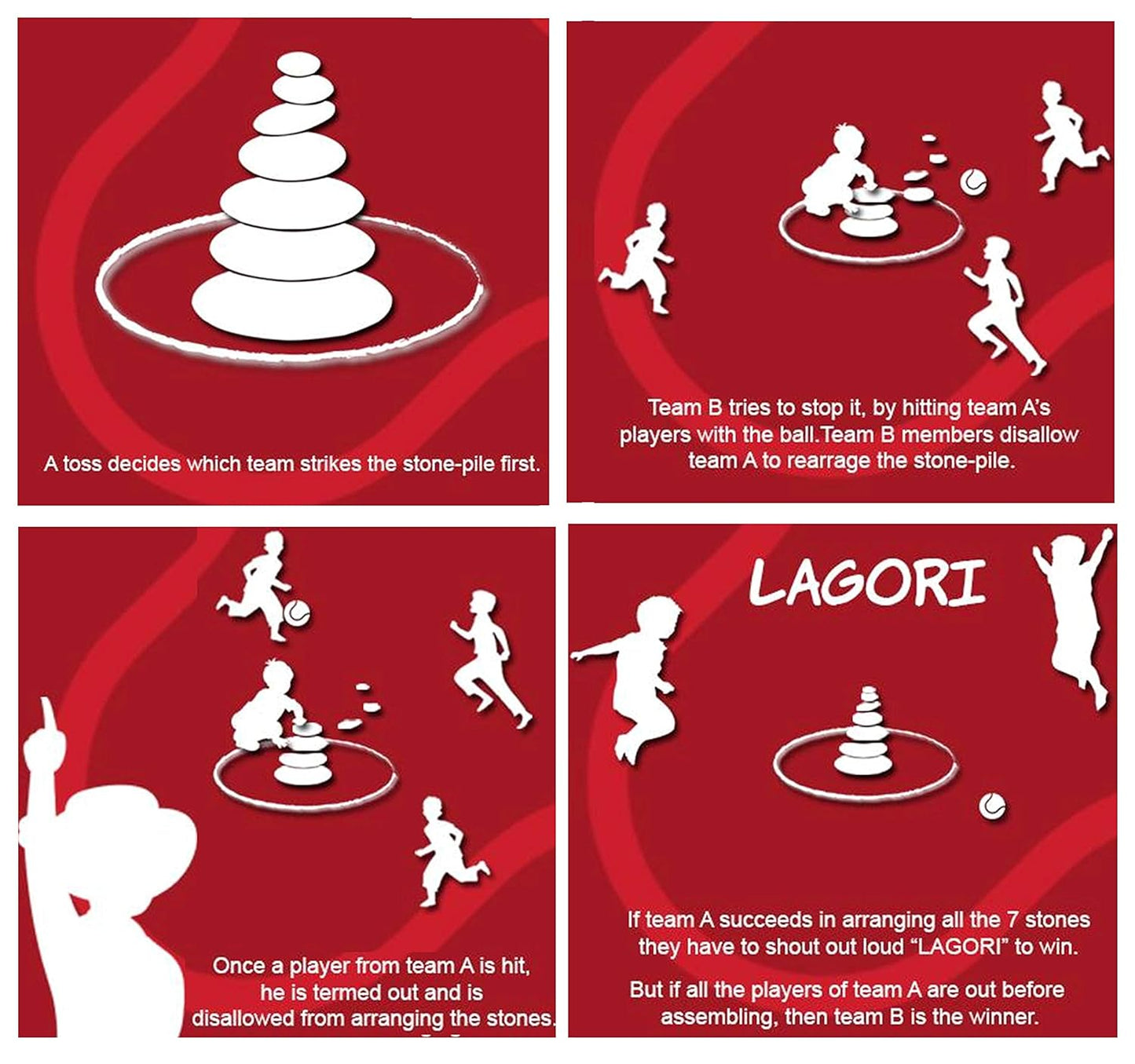 Wooden Rainbow Stacking Toy with Ball - ArtyCraftz.com