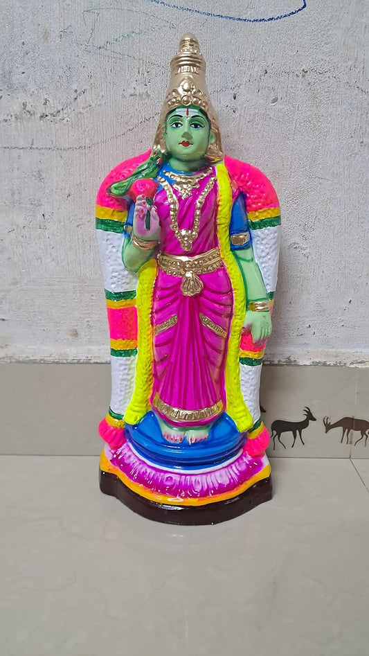 Meenakshi Amman Paper Mache Golu Doll