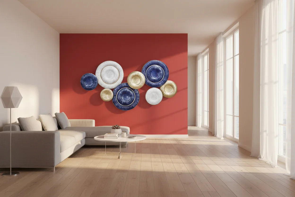 Large Abstract Metal Wall Art Decor-ArtyCraftz.com