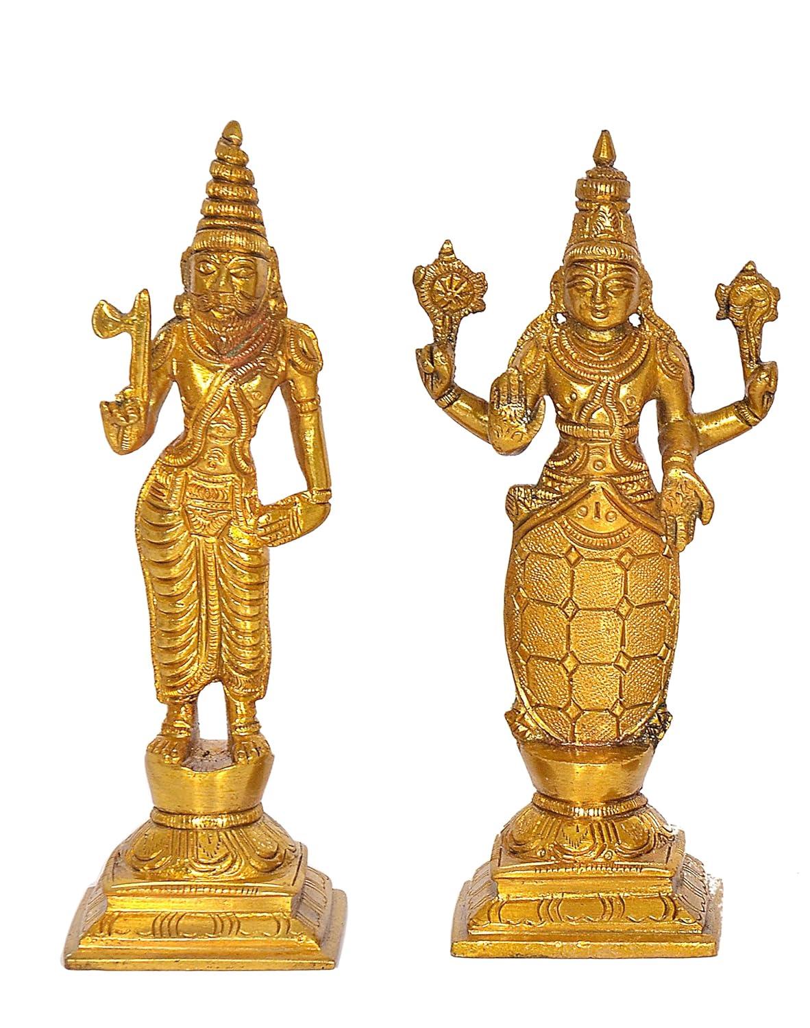 Handcrafted Brass Dashavatara Idol-ArtyCraftz.com