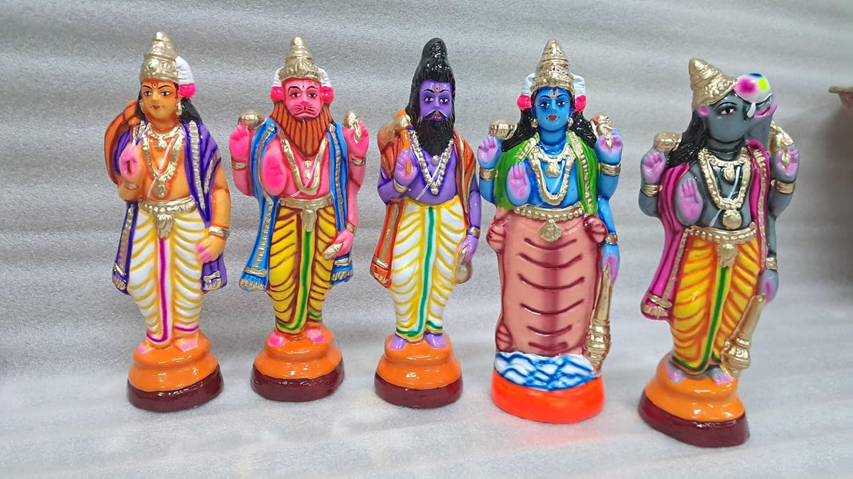 Clay Dasavatharam Set