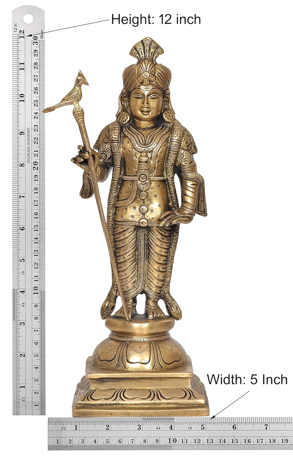 Lord Palani Raja Alangaram Murugan Statue-ArtyCraftz.com