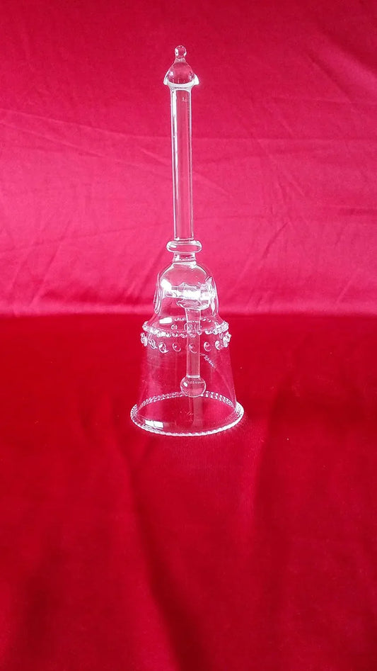 Glass Aarti/Puja Thali Set