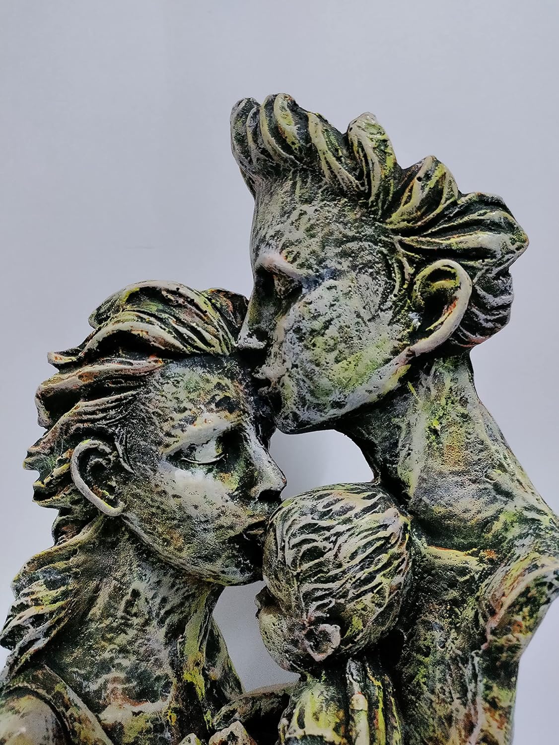 Mother and Father Love Resin Statue