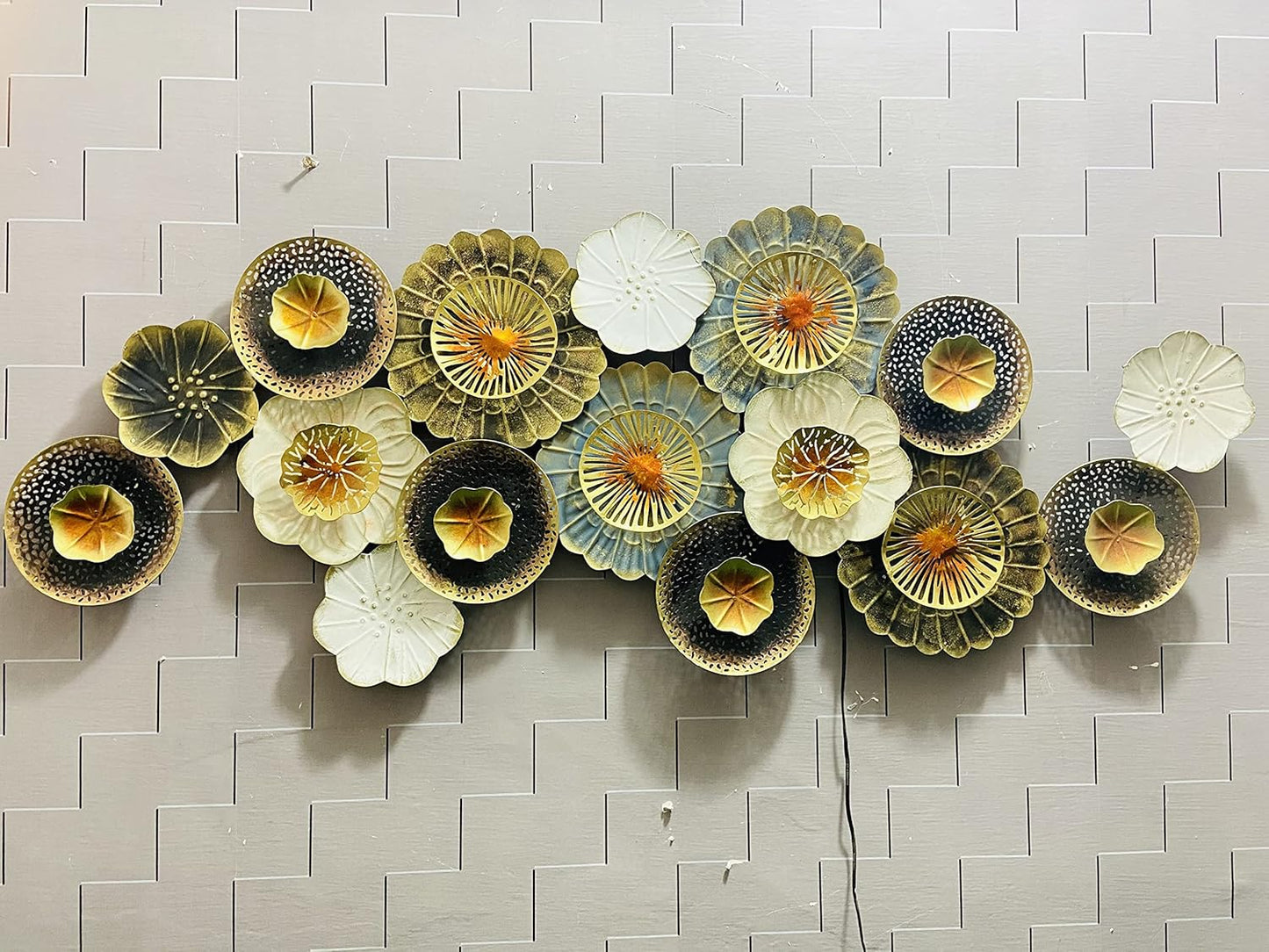 Handcrafted Metal Punching Zara Wall Decor