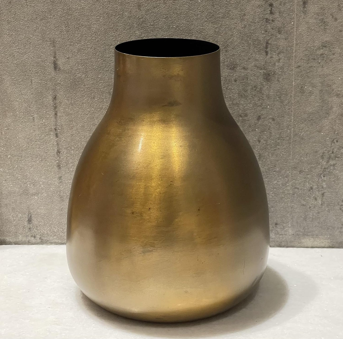 Golden Metal Vase