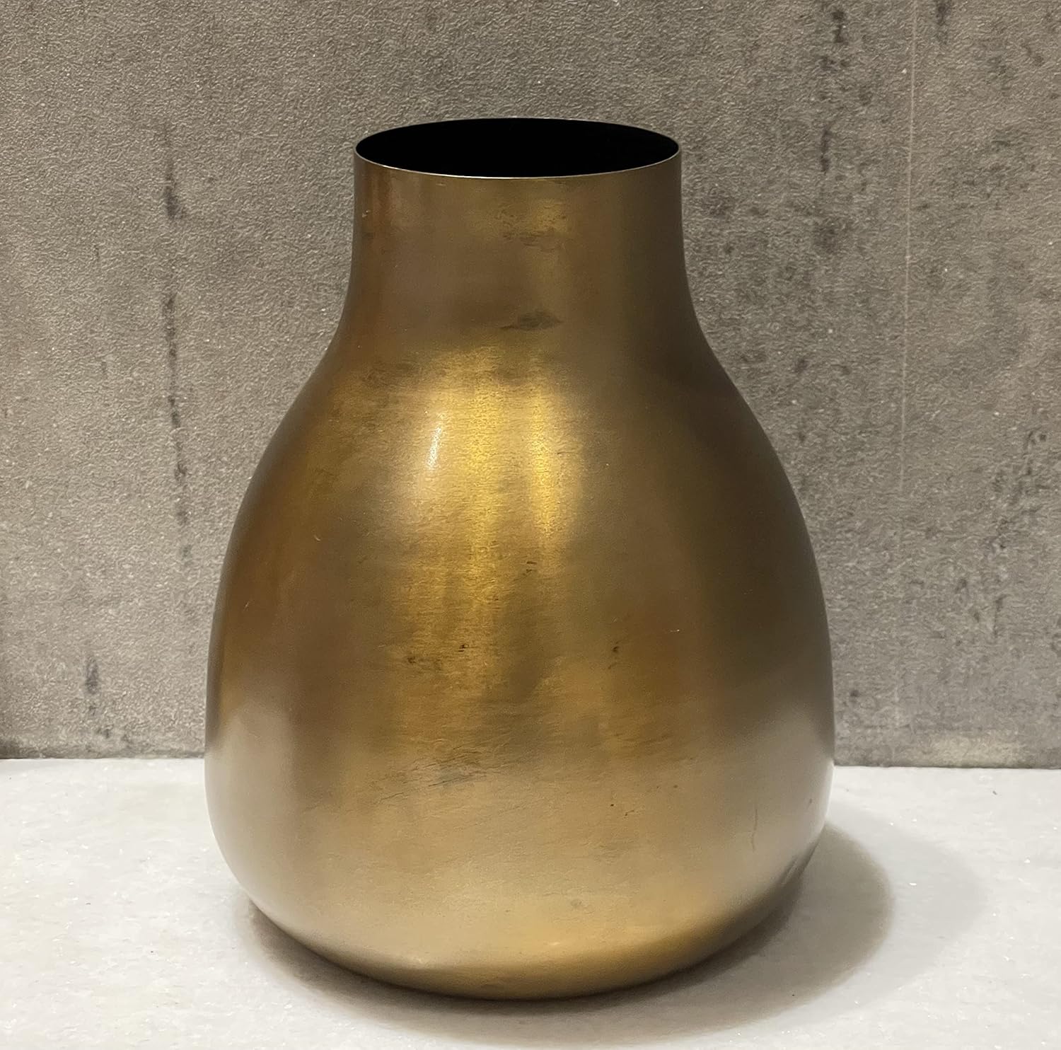 Golden Metal Vase