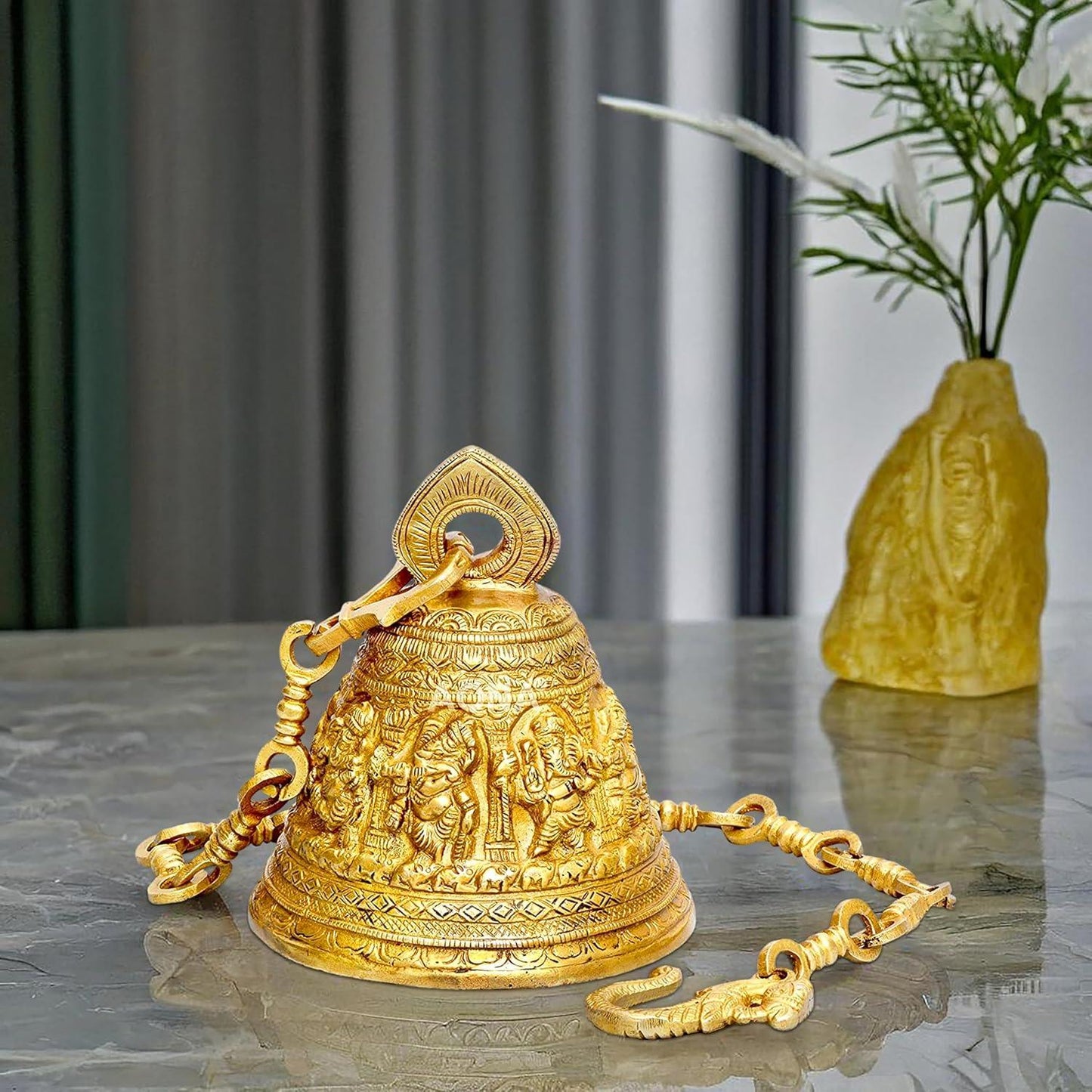 Ashta-Vinayaka Temple Hanging Bell-ArtyCraftz.com