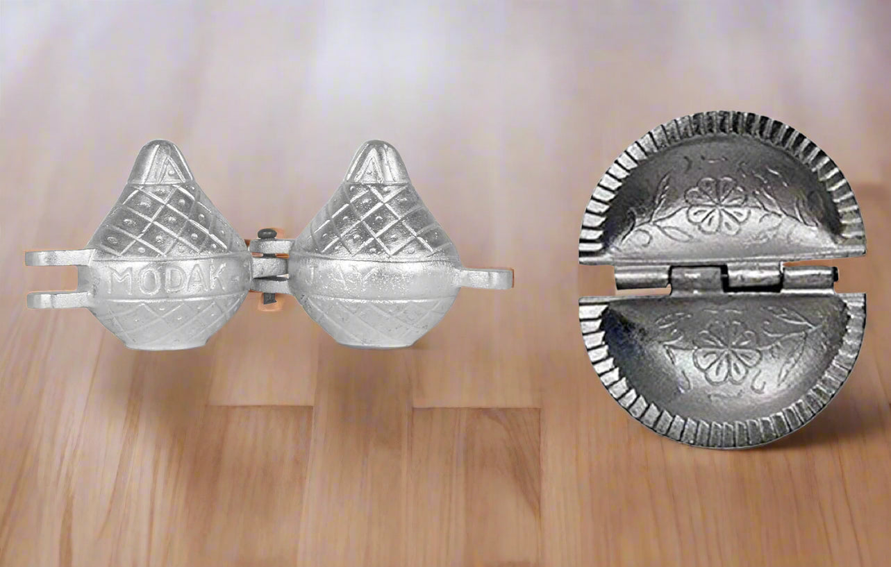Aluminum Modak Maker with Gujiya Maker-ArtyCraftz.com