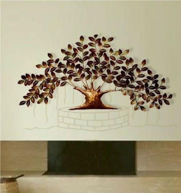 Amazing Metal Nano Tree Wall Art - ArtyCraftz.com