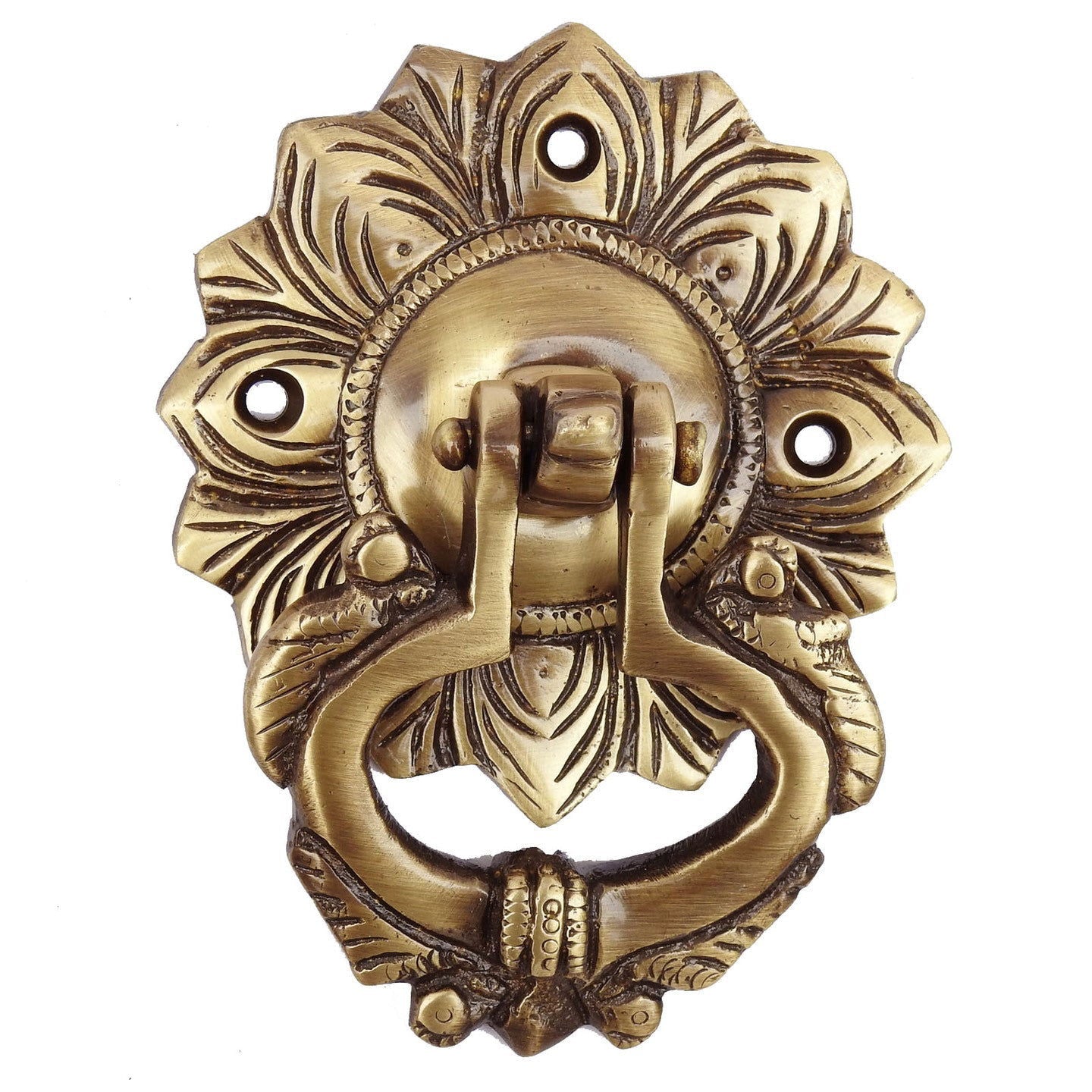 Antique Brass Door Knocker - ArtyCraftz.com